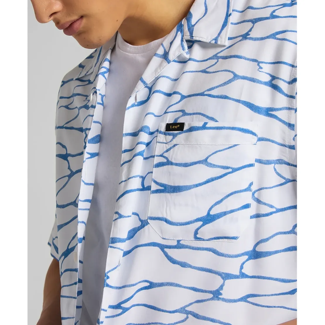 LeeChemise blanche Resort 100% Viscoseen coton