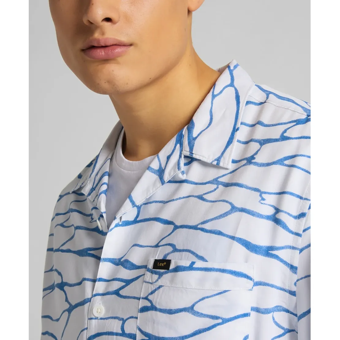 LeeChemise blanche Resort 100% Viscoseen coton