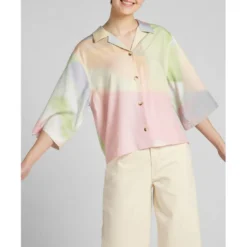 LeeChemise Femme en Coton Modal vert