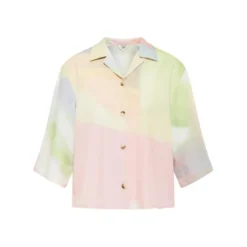 LeeChemise Femme en Coton Modal vert