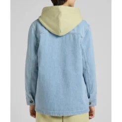 LeeChemise Femme à Manches Longues - Bleu Clair en coton