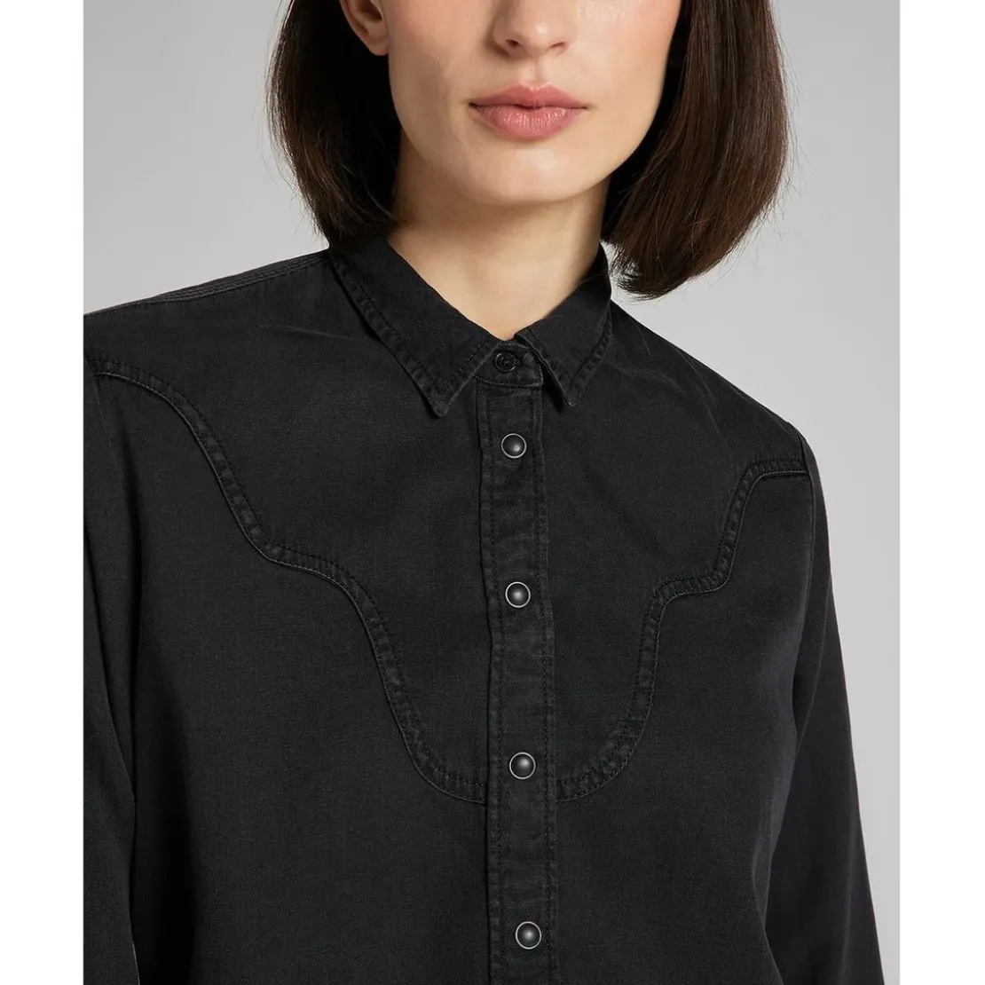 LeeChemise Femme Western Shirt noir