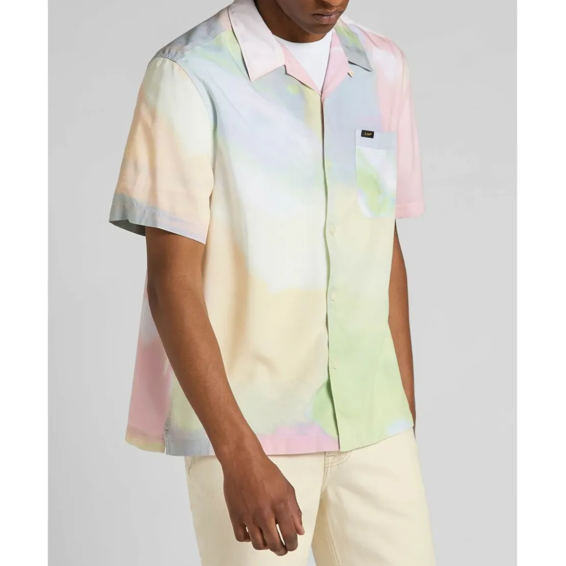 LeeChemise pour homme en Cotonvert