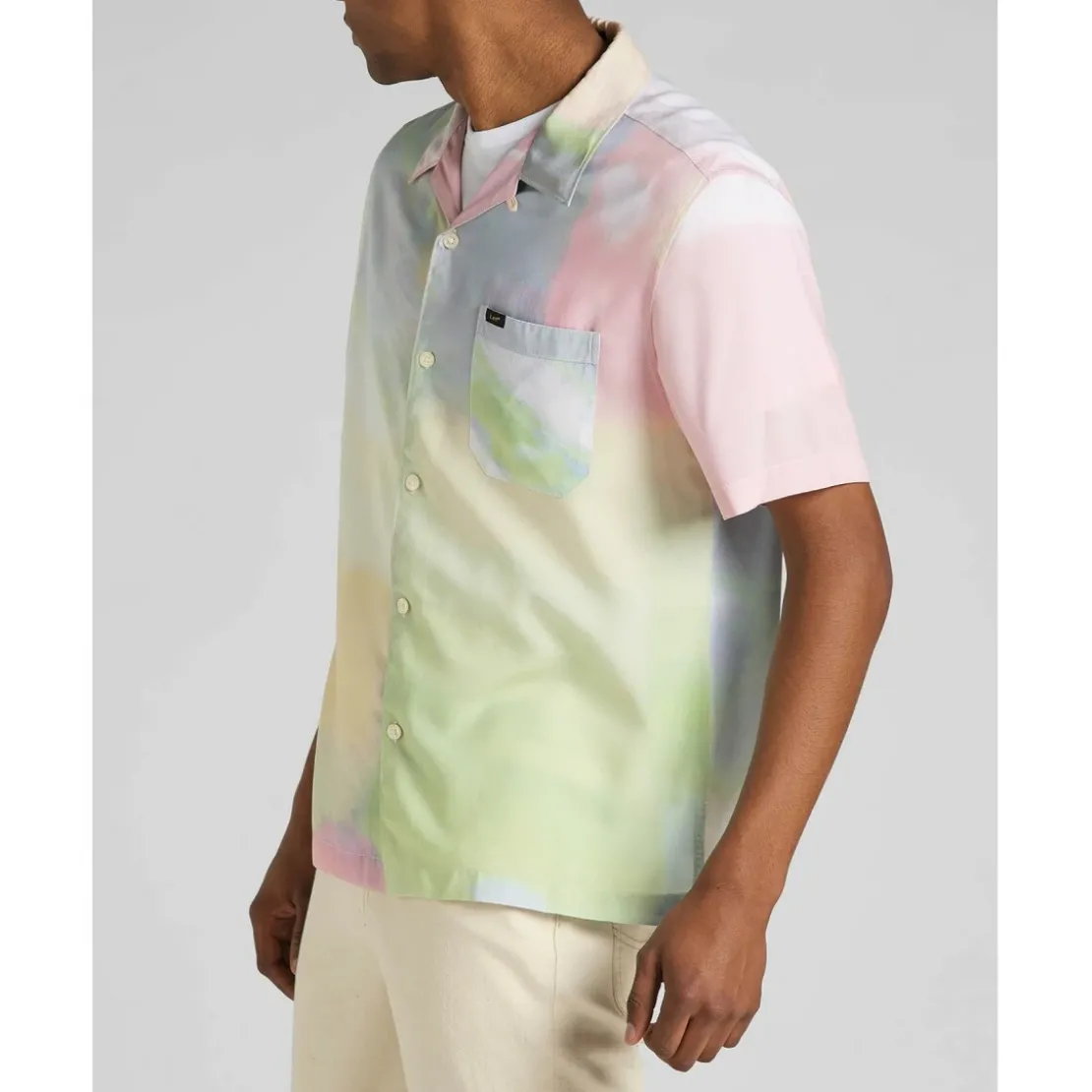 LeeChemise pour homme en Cotonvert
