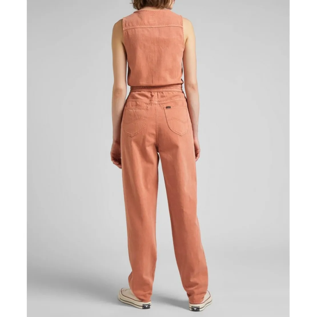 LeeCombinaison Femme - Saumon rouge en coton