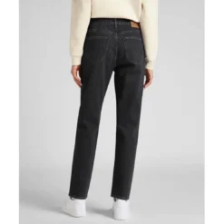 LeeJean droit femme en Coton CAROL noir