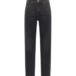 LeeJean droit femme en Coton CAROL noir