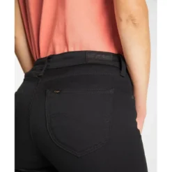 LeeJean femme slim noir Scarlett longueur 31 en coton
