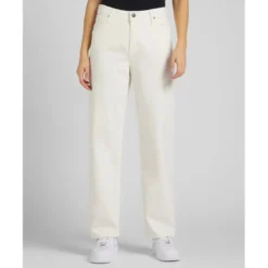 LeeJean Flare Femme - Blanc en coton