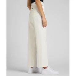 LeeJean Flare Femme - Blanc en coton