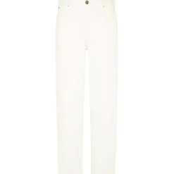 LeeJean Flare Femme - Blanc en coton