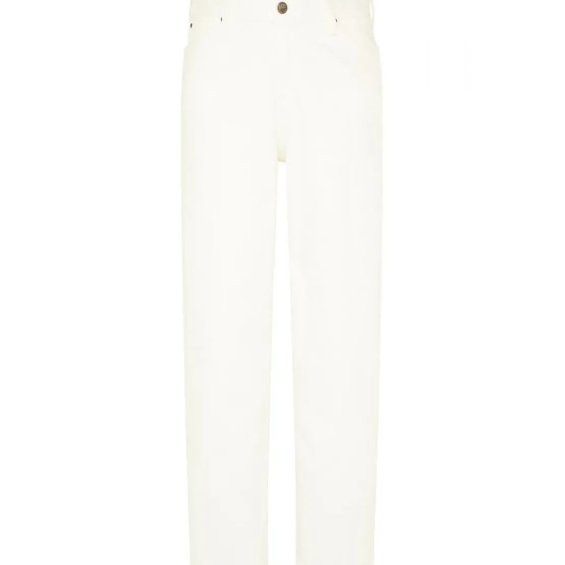 LeeJean Flare Femme - Blanc en coton