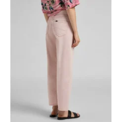 LeeJean flare Wide Leg Rose longueur 31 en coton