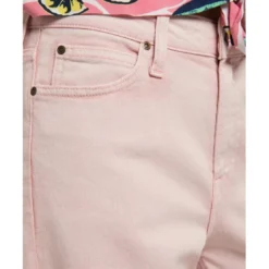 LeeJean flare Wide Leg Rose longueur 31 en coton