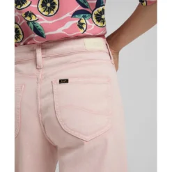 LeeJean flare Wide Leg Rose longueur 31 en coton