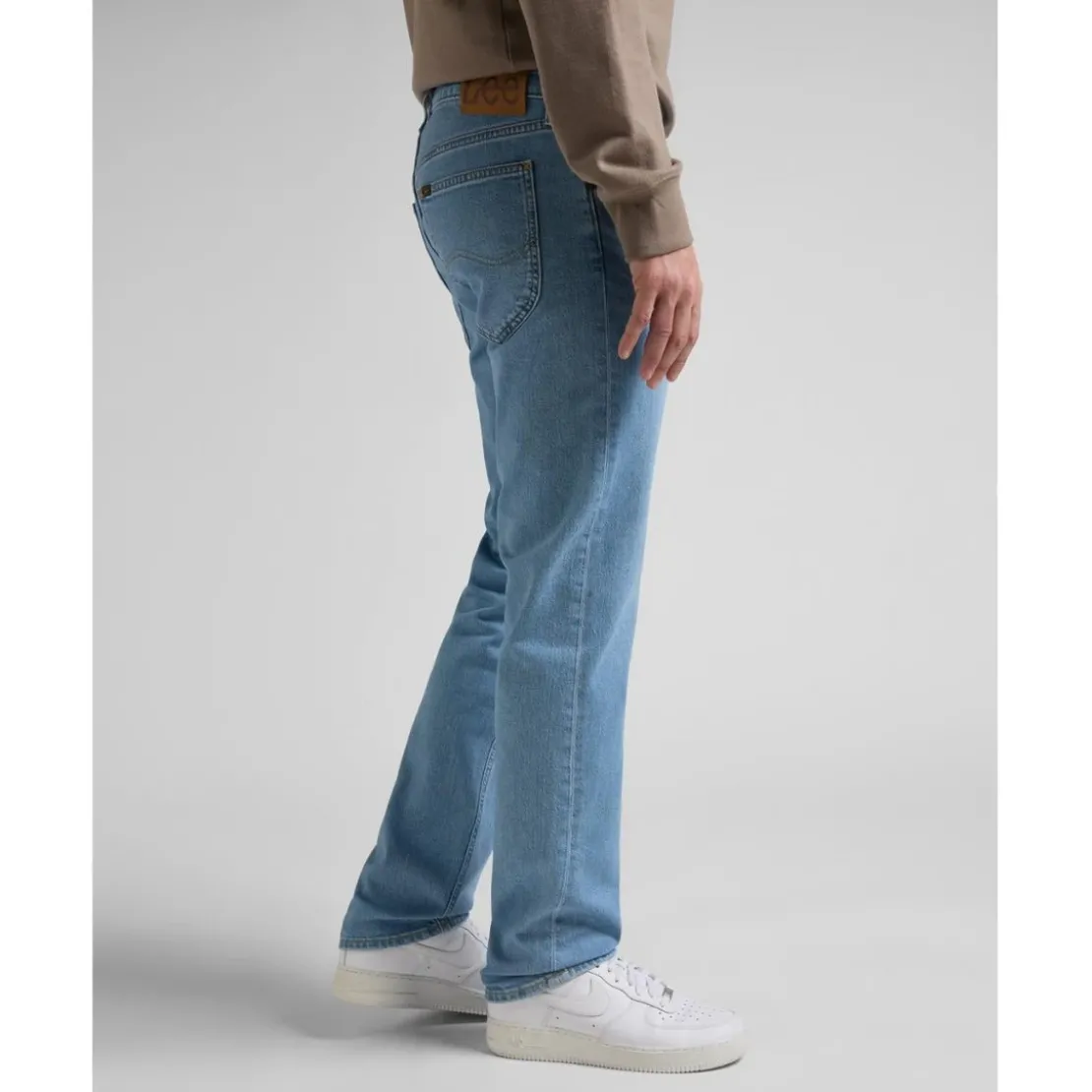 LeeJean Homme DAREN ZIP FLY - Bleu Délavé en coton