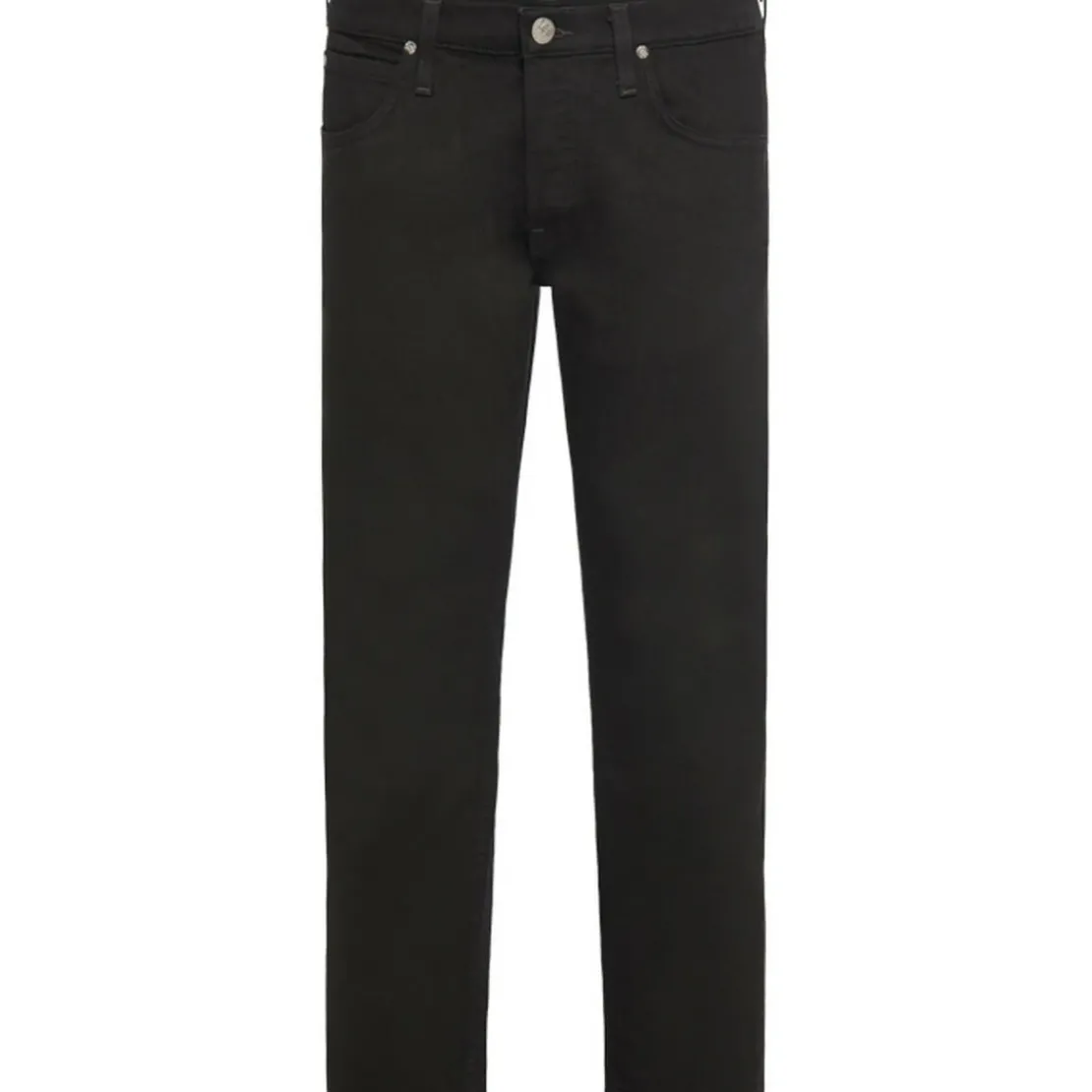 LeeJean Homme droit noir Daren Zip Fly longueur 32 en coton