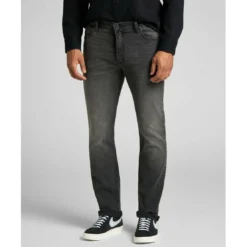LeeJean Homme gris délavé Rider L34 en coton