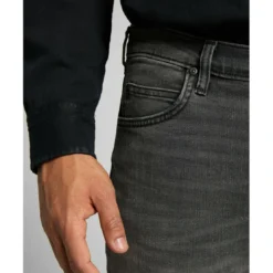 LeeJean Homme gris délavé Rider L34 en coton