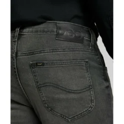 LeeJean Homme gris délavé Rider L34 en coton