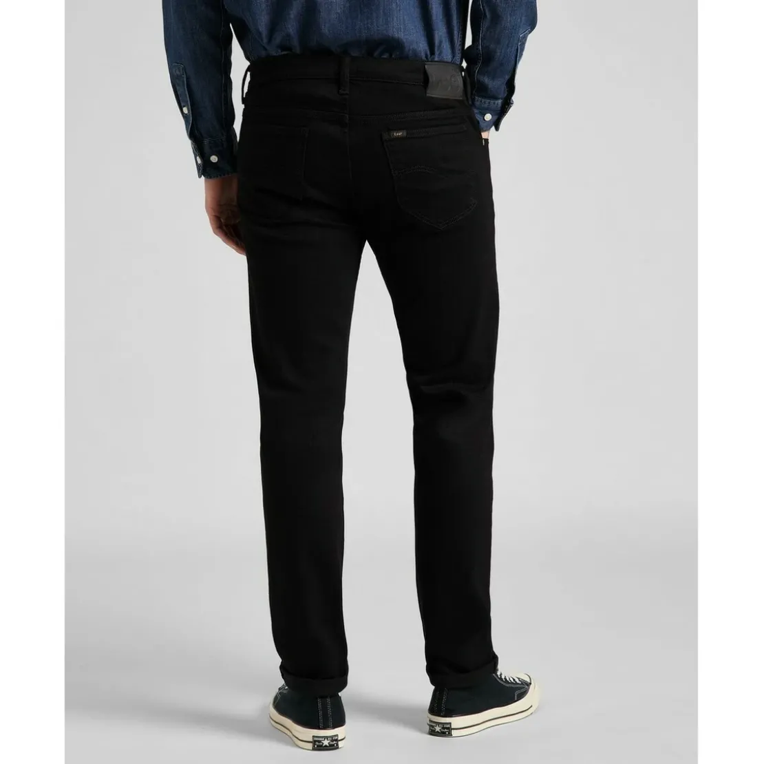 LeeJean Homme noir Rider L32 en coton