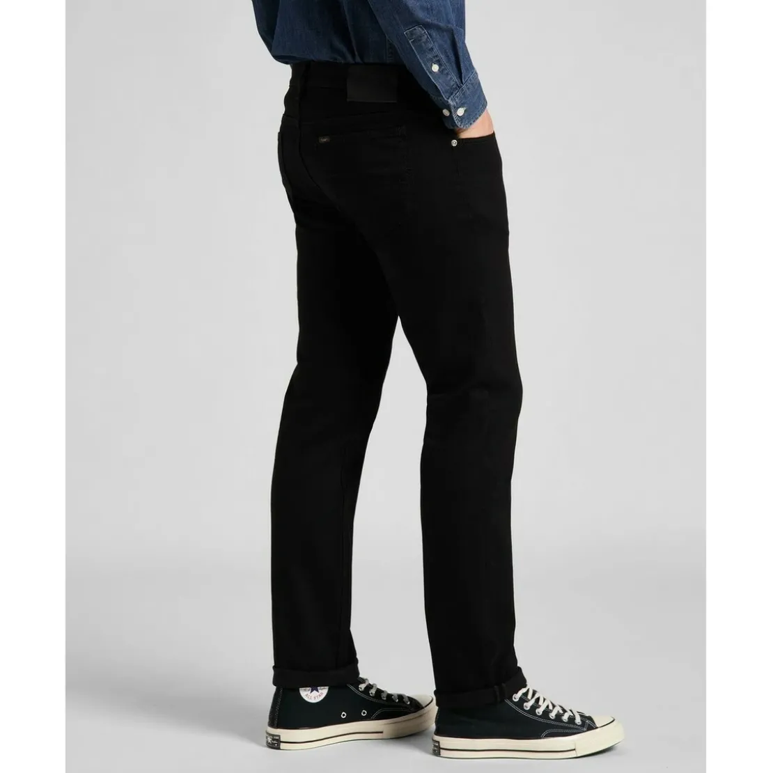 LeeJean Homme noir Rider L32 en coton