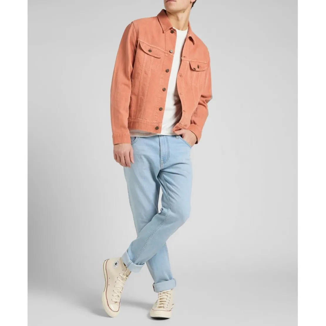 LeeJean Homme RIDER - Bleu Clair en coton