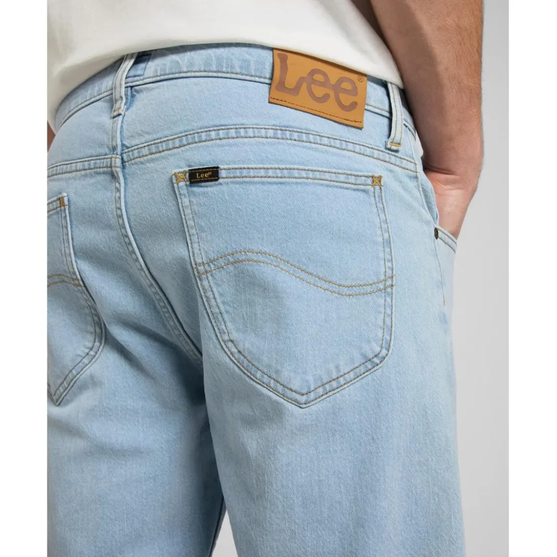 LeeJean Homme RIDER - Bleu Clair en coton
