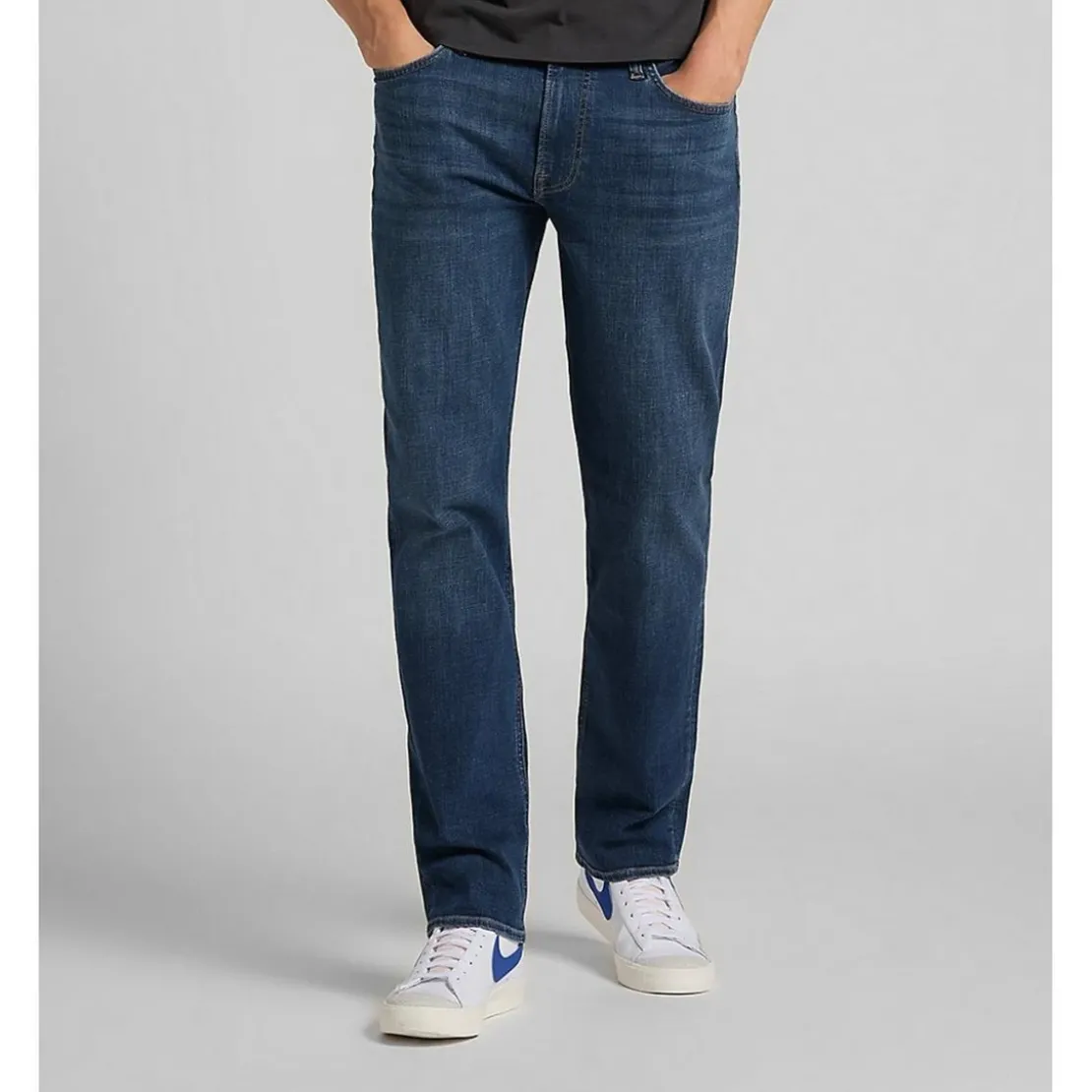 LeeJean Homme WEST bleu en coton