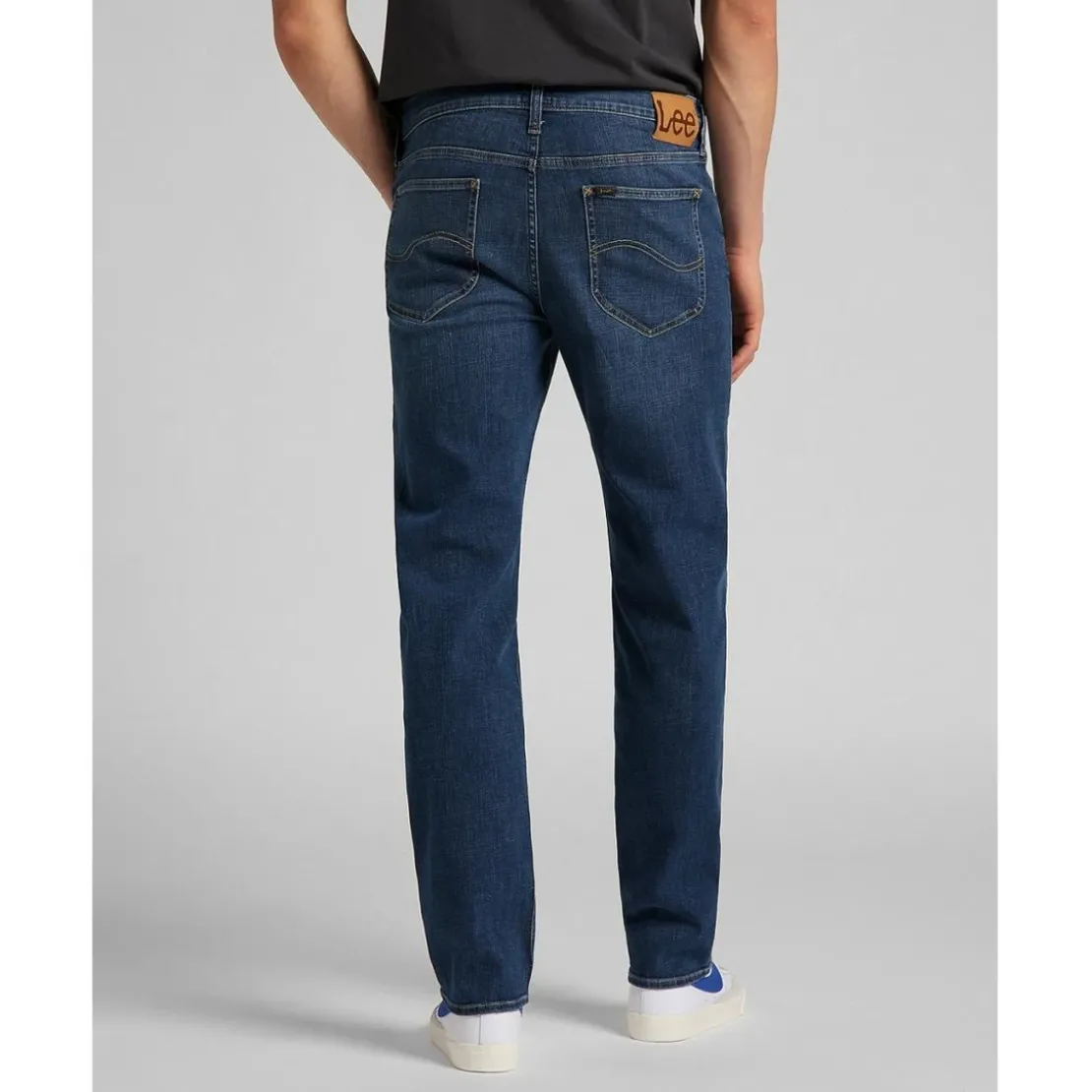 LeeJean Homme WEST bleu en coton