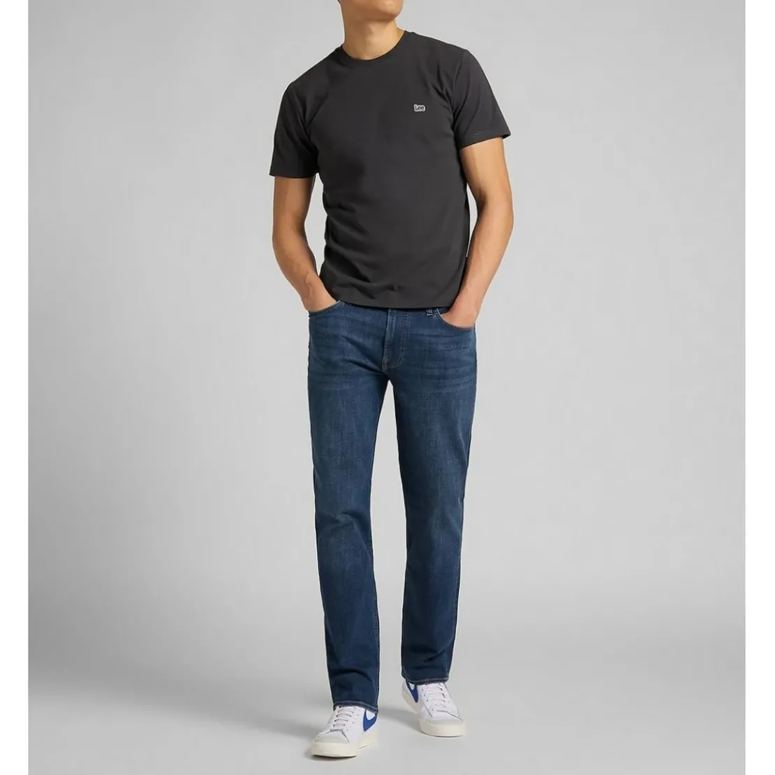 LeeJean Homme WEST bleu en coton