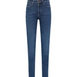 LeeJean Slim Femme en Coton bleu