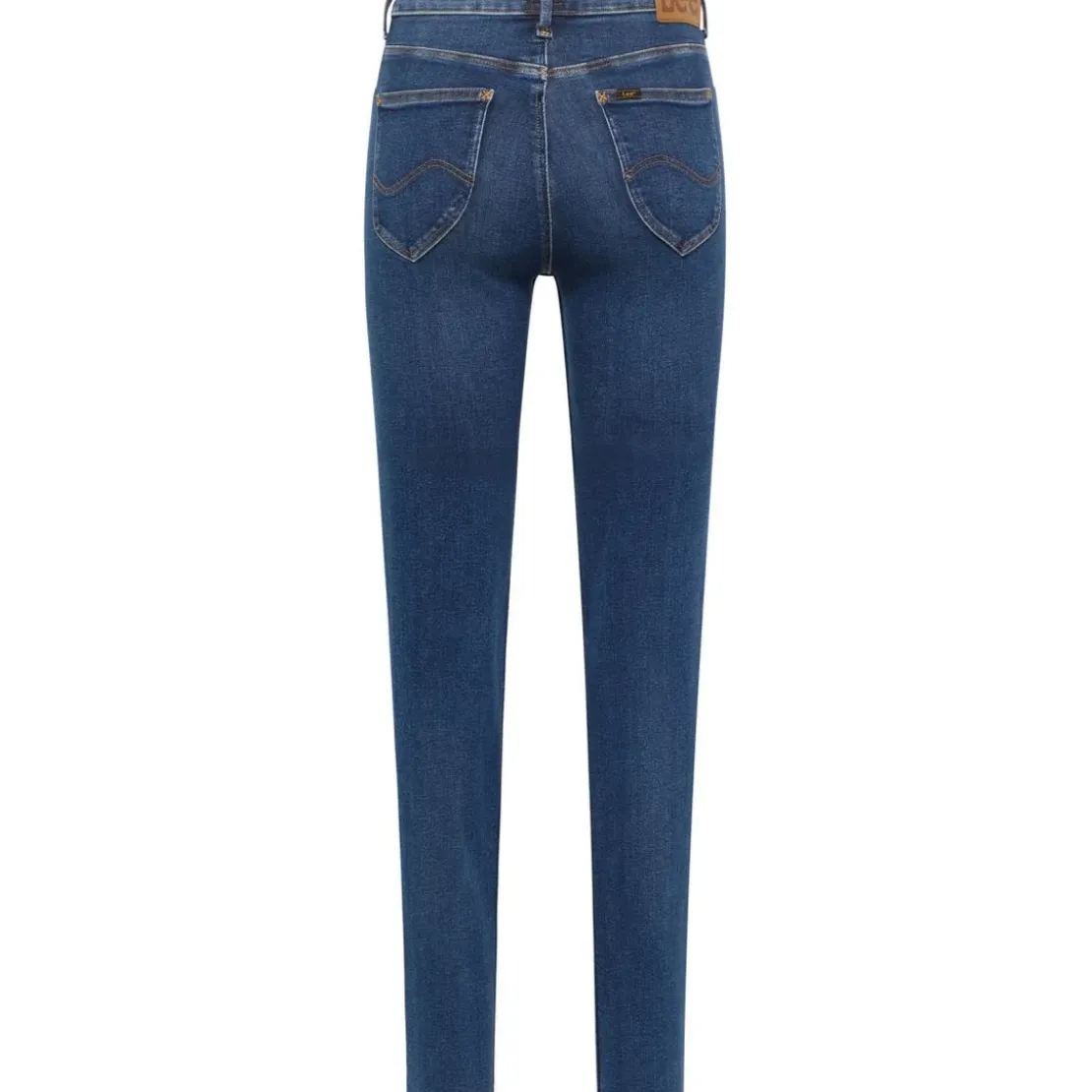 LeeJean Slim Femme en Coton bleu