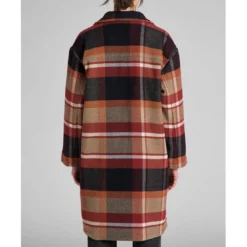 LeeManteau Femme Wool Coat bleu foncé en laine