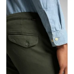 LeePantalon Chino Homme Slim Chino en coton vert olive