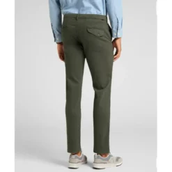 LeePantalon Chino Homme Slim Chino vert olive en coton