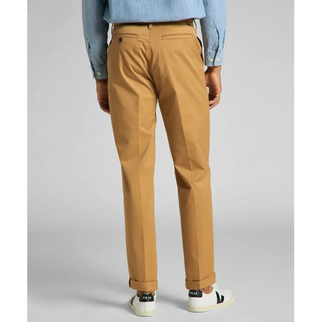 LeePantalon Chino Homme Tapered Chino en coton marron