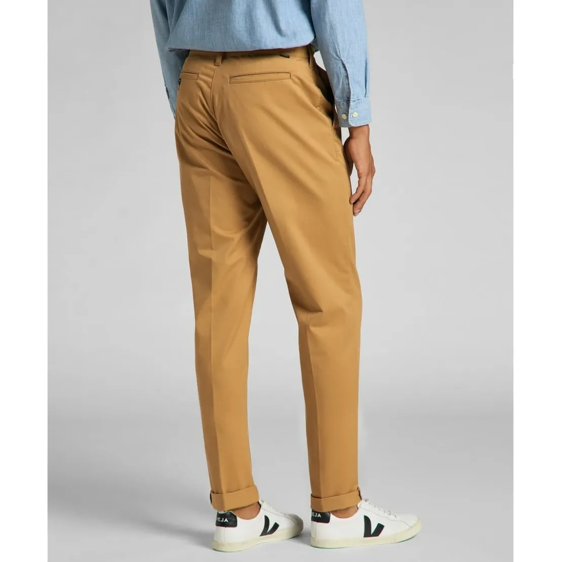 LeePantalon Chino Homme Tapered Chino en coton marron