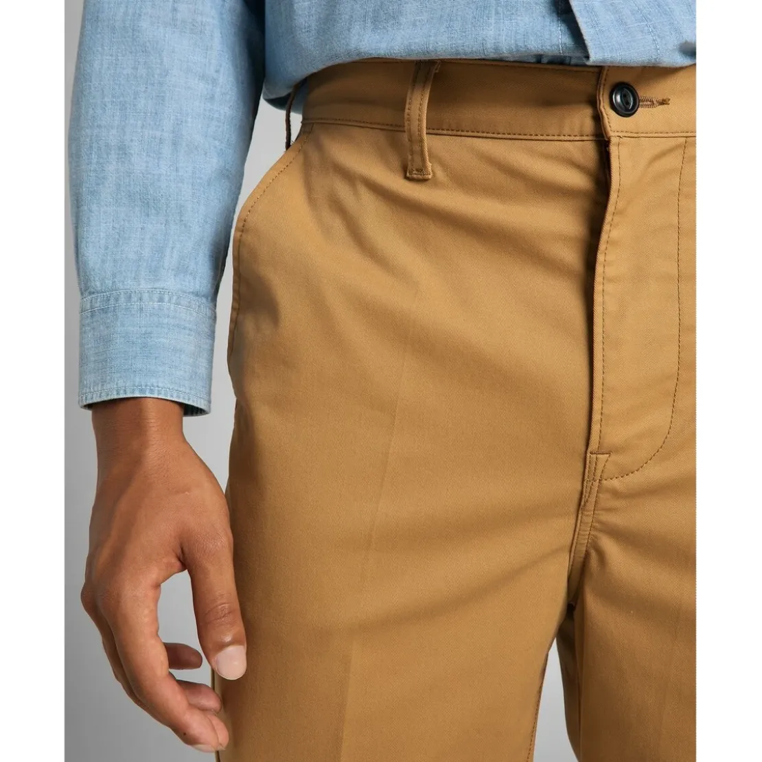 LeePantalon Chino Homme Tapered Chino en coton marron