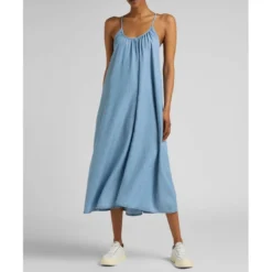 LeeRobe Femme en Lyocell bleu