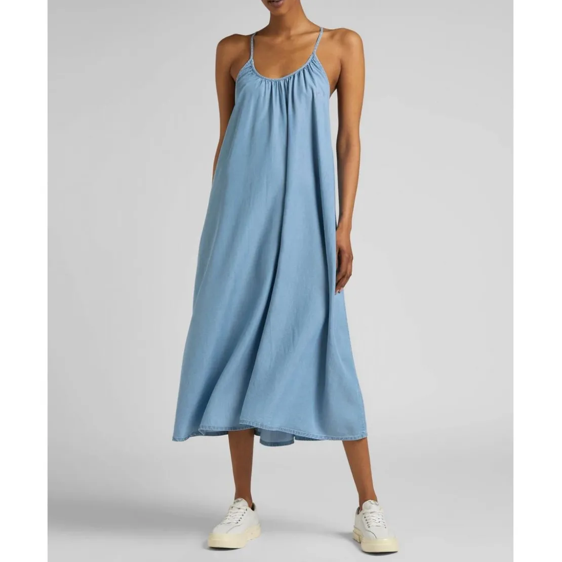 LeeRobe Femme en Lyocell bleu