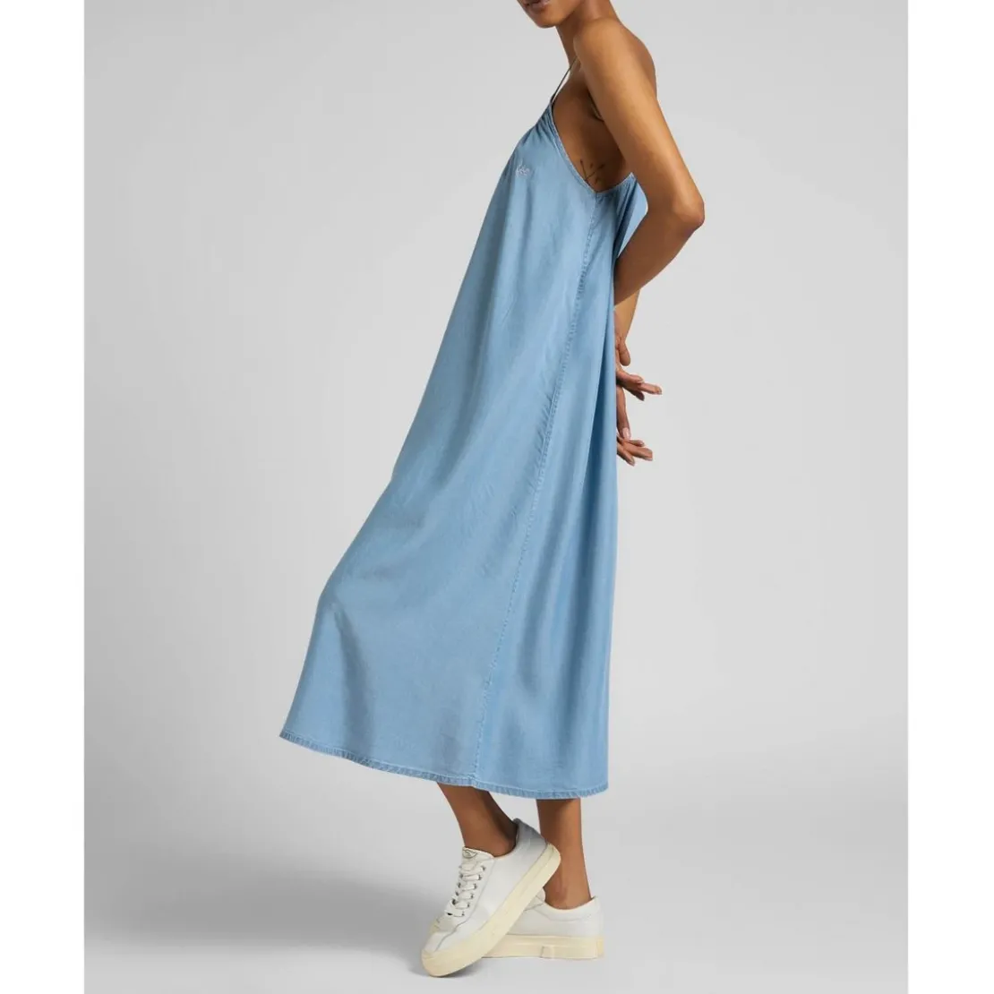 LeeRobe Femme en Lyocell bleu