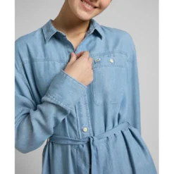 LeeRobe Maxi Femme - Denim Bleu Clair en viscose