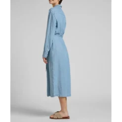 LeeRobe Maxi Femme - Denim Bleu Clair en viscose