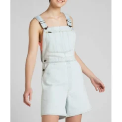 LeeSalopette Femme en Cotonbleu clair