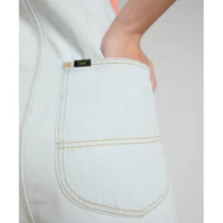 LeeSalopette Femme en Cotonbleu clair