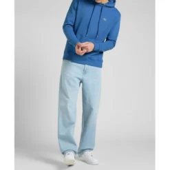 LeeSweatshirt à Capuche Homme - Bleu en coton