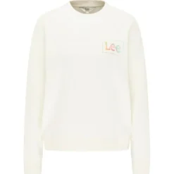 LeeSweatshirt Femme en Coton écru