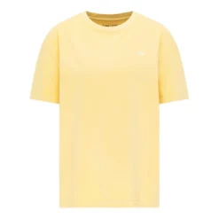 LeeT-Shirt Femme uni - Jaune en coton