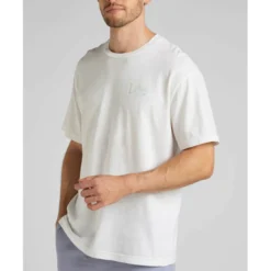 LeeT-Shirt Homme en Cotonblanc